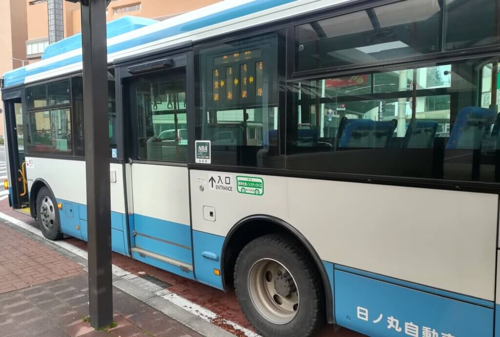 鳥取駅から白兎神社までのバス