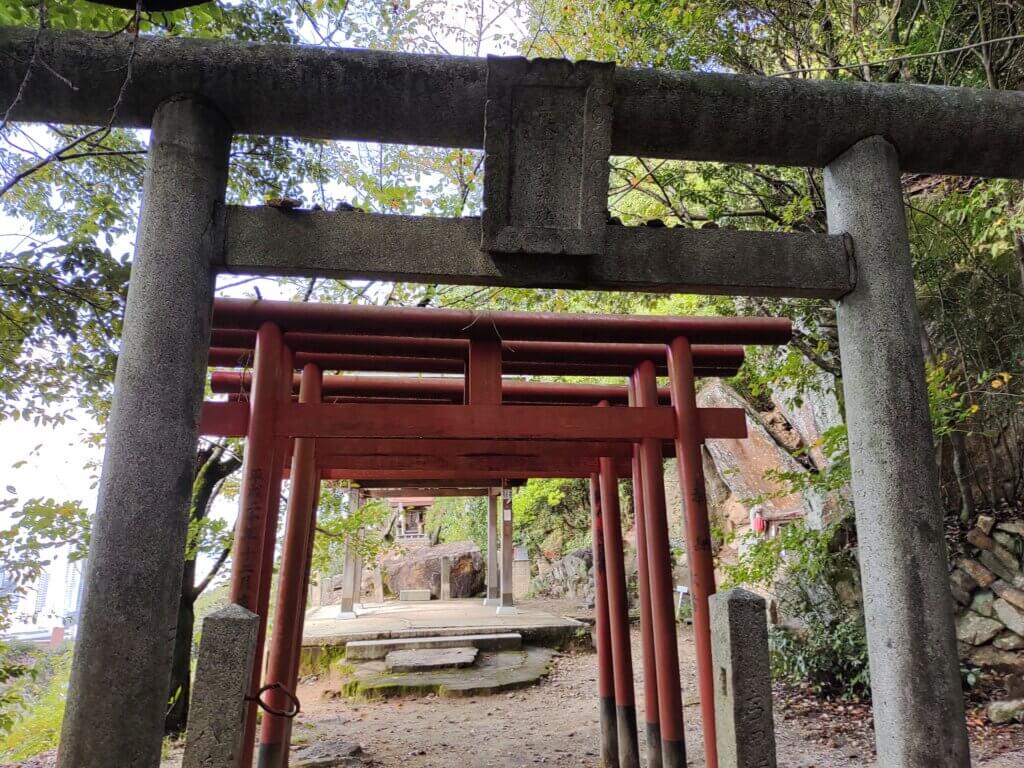 広島東照宮の金光稲荷神社の奥宮