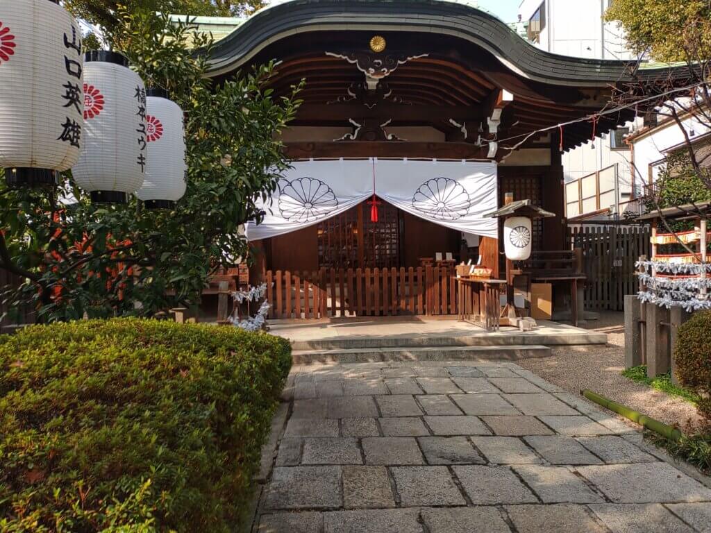 堀越神社の拝殿