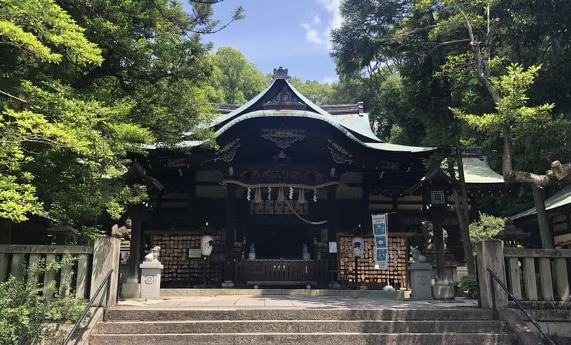 京都のうさぎ神社こと岡崎神社