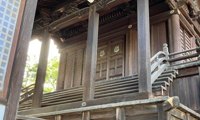 烏須井八幡神社の本殿