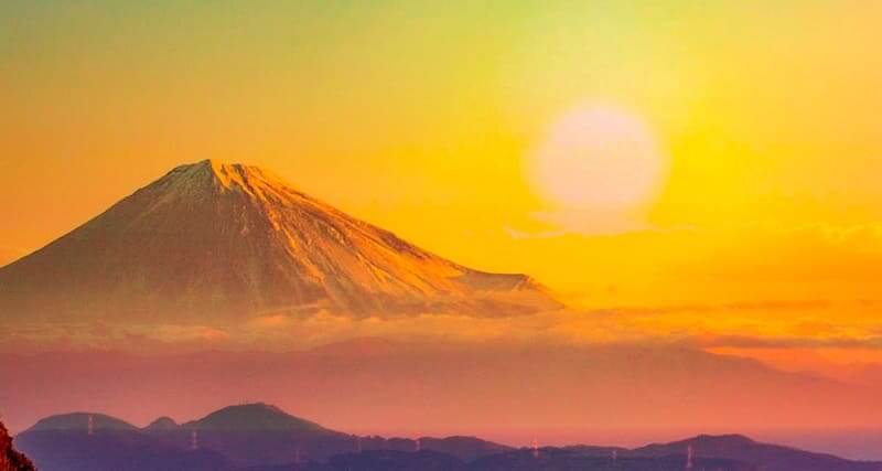 富士山：静岡県