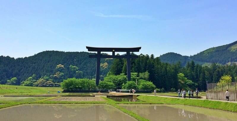 高原熊野神社（熊野神社）の大鳥居：和歌山